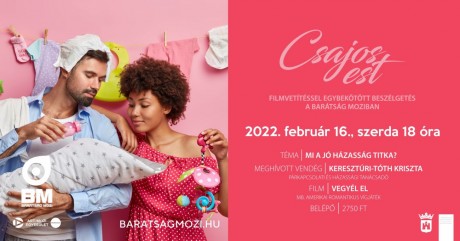 A jó házasság titkáról lesz szó a Csajos esten Székesfehérváron